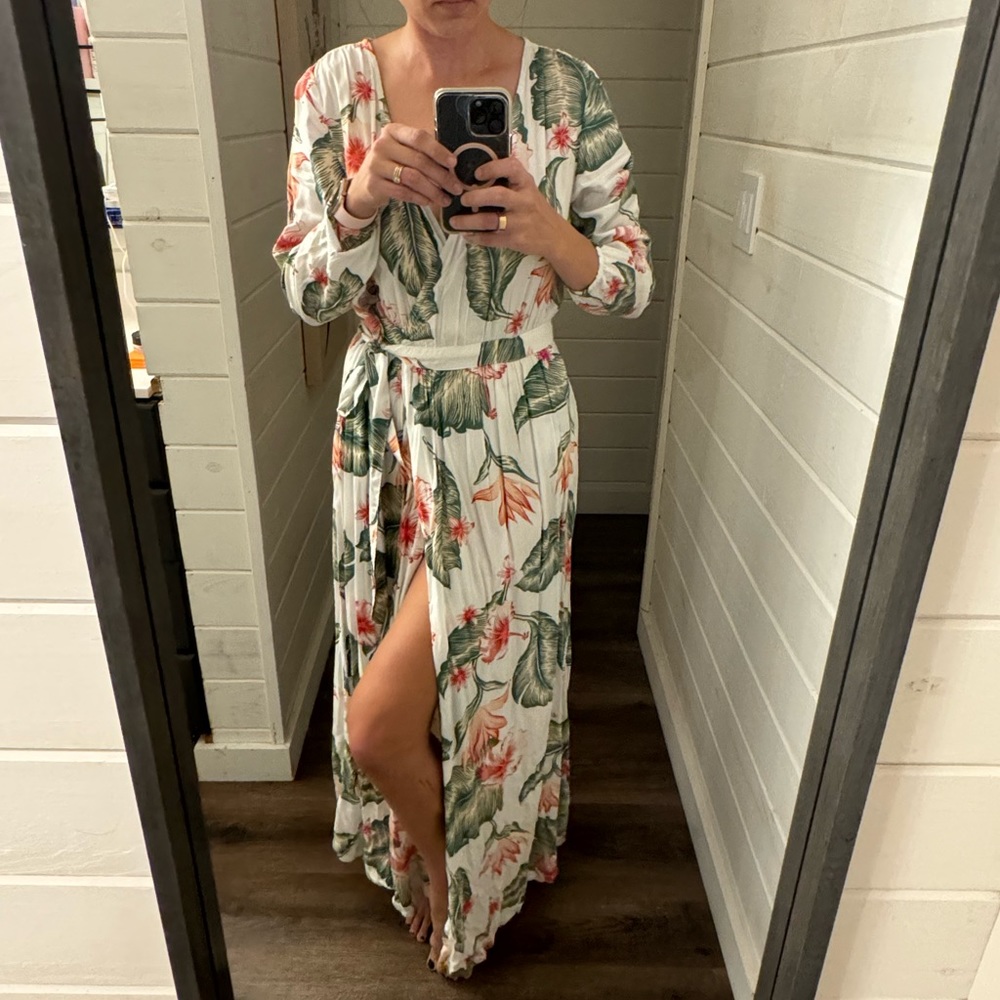 COPY - Roxy Taste of Tomorrow Wrap Dress - Picture 2 of 8